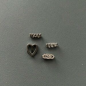 Keep Collective Charms - Mom, Mrs, Heart & Infinity (Silver)